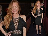 LONDON, ENGLAND - APRIL 21:  Lindsay Lohan attends the DSQUARED2 dinner in celebration of their new London Flagship opening at Loulou's on April 21, 2015 in London, England.  
Pic Credit: Dave Benett